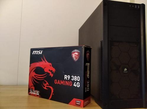 Gaming pc 3.40 GHz16 GB RAMR9 380 MSI GPU  SSDx27s