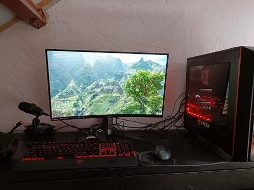 Gaming PC gaming setup (compleet) MSI