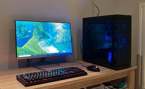 Gaming PC - i7-8700, GTX 1070 Ti, 16GB RAM, HP 24 Monitor,