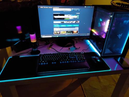 Gaming PC Razer Edition, Full Streaming Setup, Gaming Chair