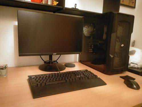 Gaming Setup  PC - 1680 GTX EVGA - AMD RYZEN 5 - 16G RAM