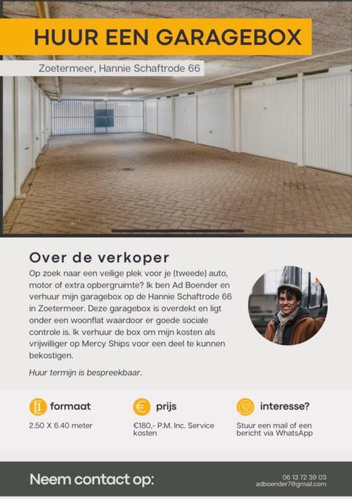 Garage box zoetermeer hannie schaftrode