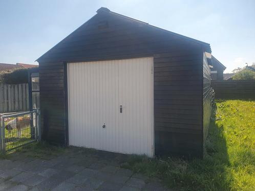 Garage houten hok 8 x 4 meter