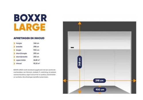 Garagebox 27 m2 per direct te huur