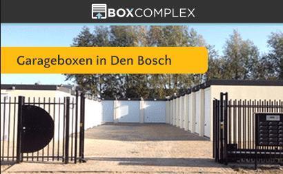 Garagebox huren of kopen Den Bosch opslag, stalling, werken