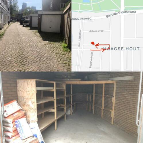 Garagebox met extra parkeerplaats