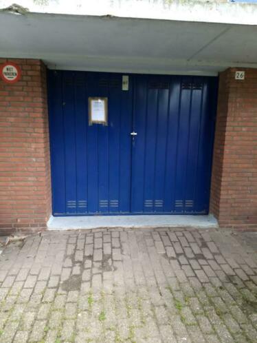 Garagebox met water en elektriciteit