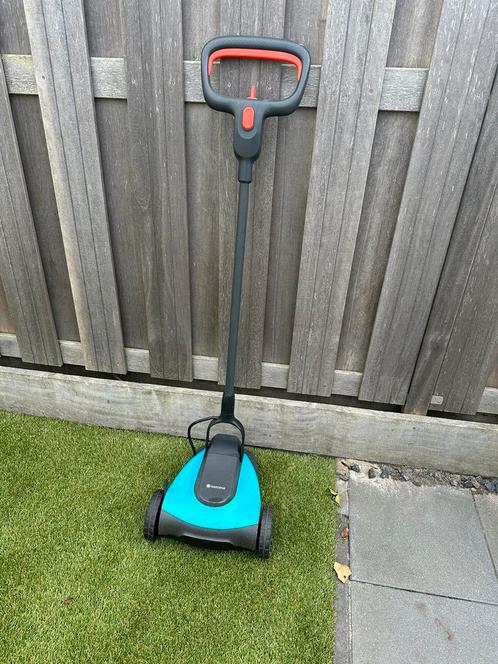 Gardena handmower met 2 accus