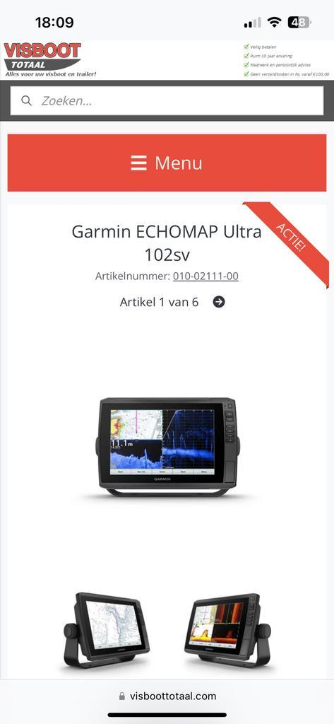 Garmin Echomap Ultra