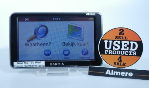 Garmin Nuvi 150 Navigatiesysteem  Zonder raambevestiging