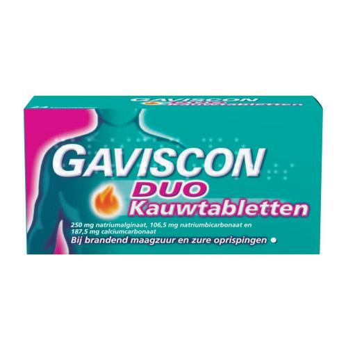 Gaviscon Duo Maagzuurremmer Kauwtabletten