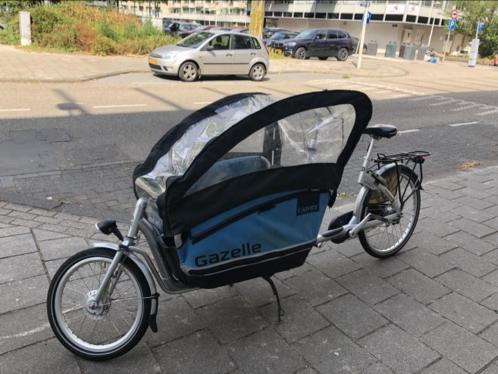 Gazelle Cabby Bakfiets met Maxi Cosi
