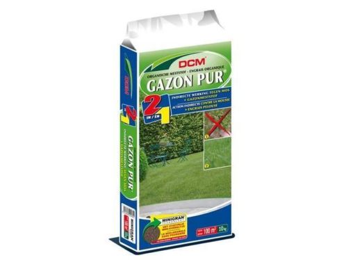 Gazonmeststof DCM Gazon PUR tegen mos