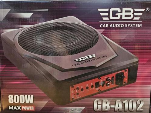 GB -A102 underseat 800watt incl basontrole 10inch woofer