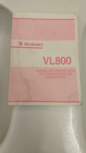 Gebruikershandleiding Suzuki vl800