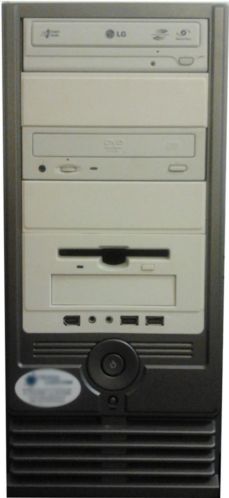 Gebruiksklare Complete Goedwerkende PC kast (3Ghz2Gb160Gb)