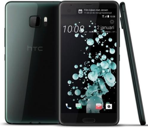 Gebruikte, fantastische HTC U Ultra Brilliant Black 64GB