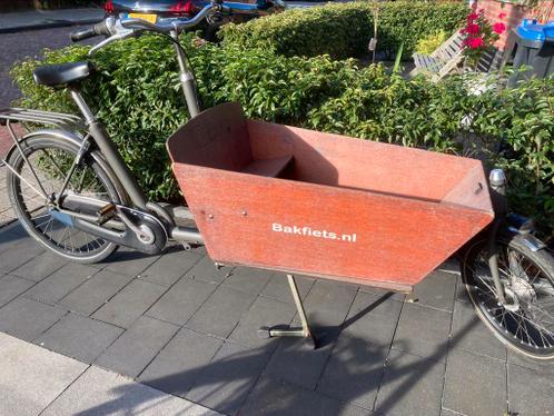 Gebruikte fijne bakfiets kan nog een ronde mee