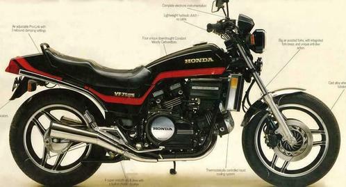 Gebruikte onderdelen Honda VF700SVF750SVF1100S Sabre