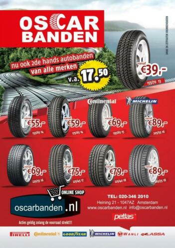 Gebruikte winterbanden 225-40-18 225-45-18 235-40-18 2454518