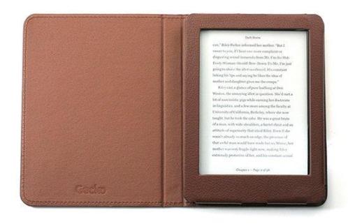 Gecko Covers Kobo Glo HD Luxe Beschermhoes - Bruin