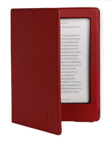 Gecko Covers Luxe Beschermhoes voor Kobo Aura H2O - Rood