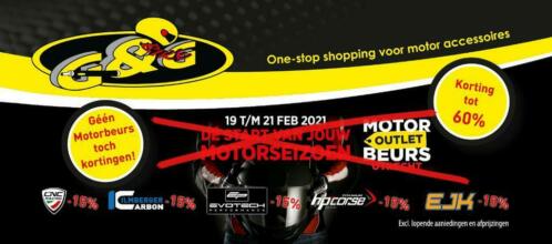 GeGShop.nl 2021 Motorbeurs kortingen - tot 60