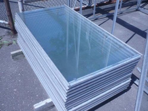 geheel aluminium eenruiters inclusief glas