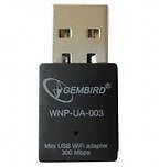 Gembird Mini USB WiFi adapter  ontvanger, 300 Mbps