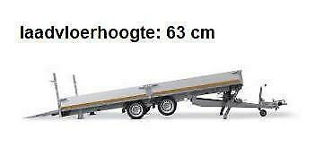 Geremde Eduard machinetransporter - 506x200 cm - 2700 kg