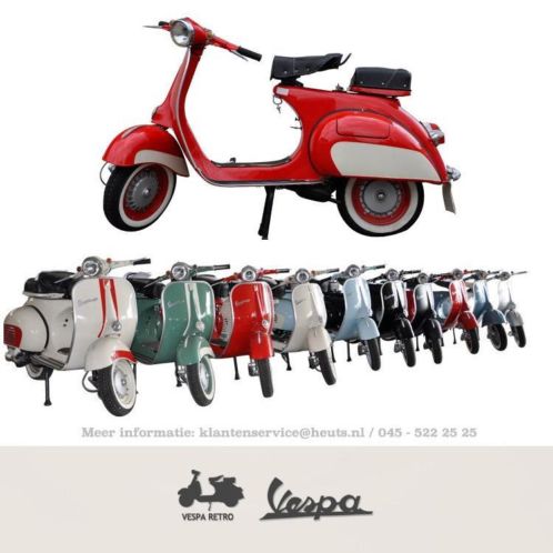 Gerestaureerde Vespa uit de sixties - 150cc  OLDTIMER