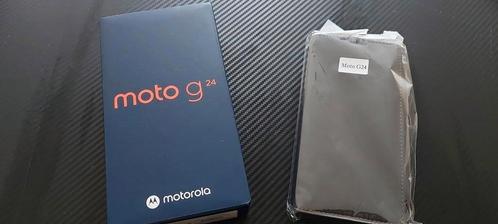 Geseald NIEUW Motorola Moto G24 8GBmatte charcoal hoesje