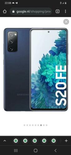 Geseald Samsung Galaxy S20 FE 4G 128GB G780 Blauw