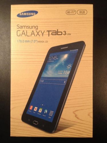 Gesealde nieuwe Samsung Galaxy Tab 3 Lite zwart