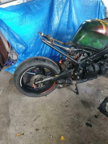 Gestrand Honda cbr project