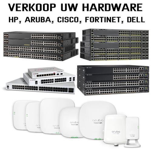 Gevraagd Cisco, Aruba, HP, Switches amp Servers hardware