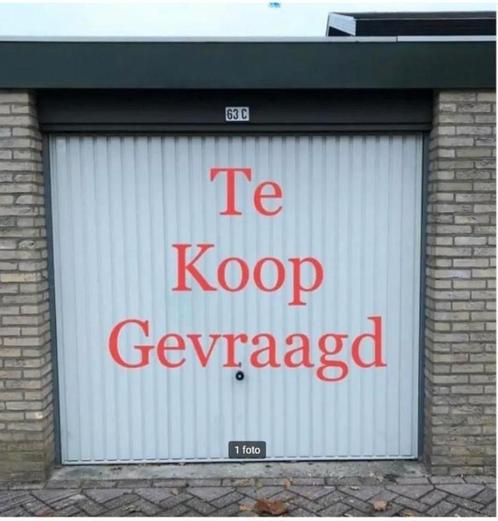 Gevraagd garagebox Oostzaan en omstreken