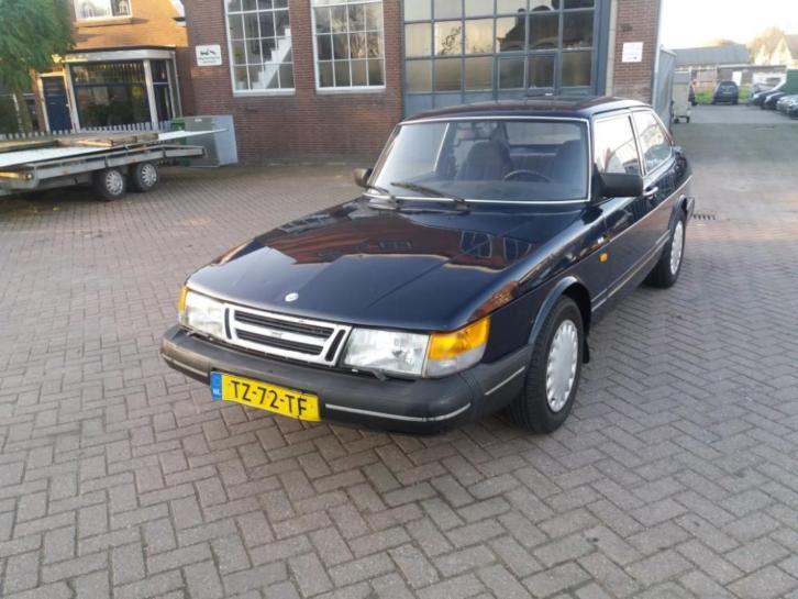 Geweldige Saab 900 2.0 C Sedan 1989 Blauw  APK nov 2019