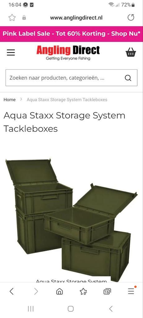 GEZOCHT aqua staxx  box