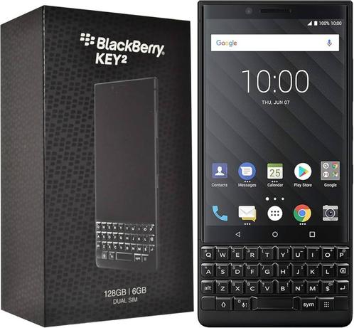 Gezocht Blackberry Key2 128gb dual-sim qwerty bbf100-6