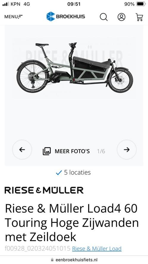 GEZOCHT Hoge zijwanden voor bakfiets Riese amp Mller load60