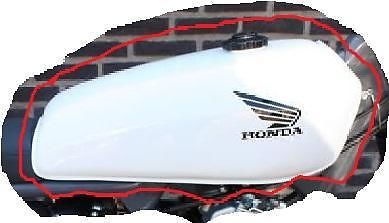 Gezocht honda tank 