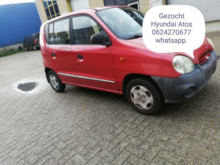 Gezocht Hyundai Atos en hyundai getz Loop of sloop