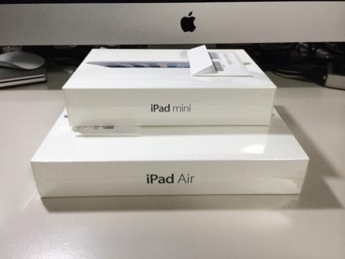 Gezocht ipad mini 3 en mini 2 (Retina), ipad mini 1
