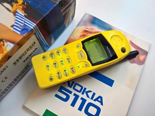 GEZOCHT Nokia 5110 yellow geel mobiele telefoon