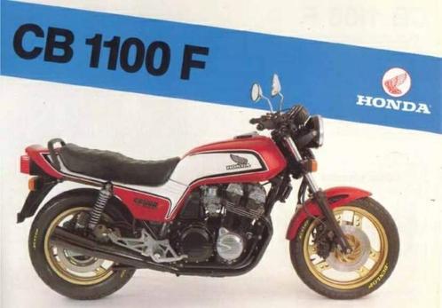 GEZOCHT onderdelen Honda CB1100F (Super Bol dOr 1983)