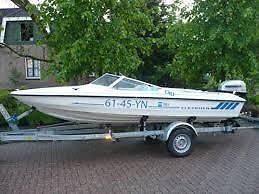 GEZOCHT (speed)-boot 4-5 meter MET trailer, mag slecht zijn