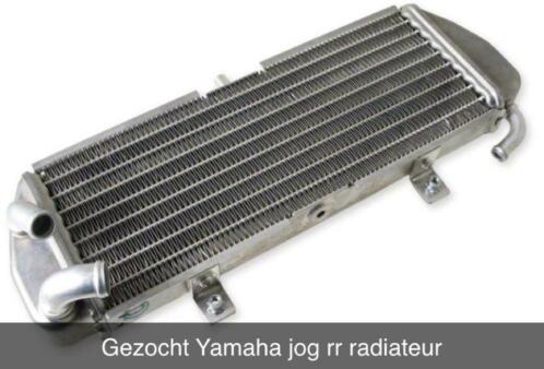 Gezocht Yamaha jog rr radiateur