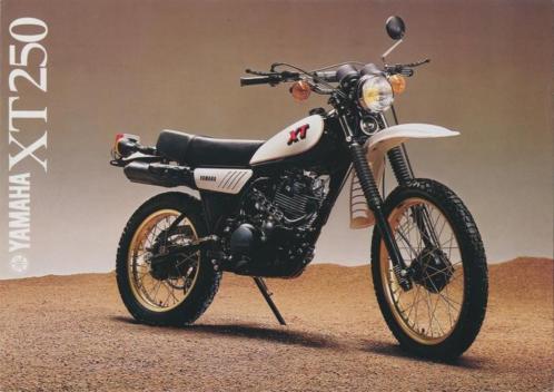 Gezocht zadelovertrek Yamaha XT250 bouwjaar 1980