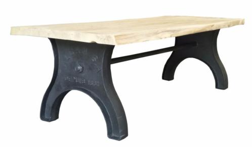 Gietijzeren tafelpoot voor vintage tuintafel